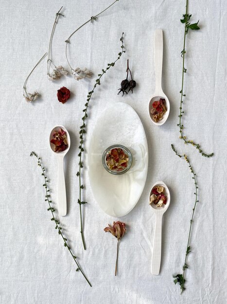 kulinarny układ talerzy